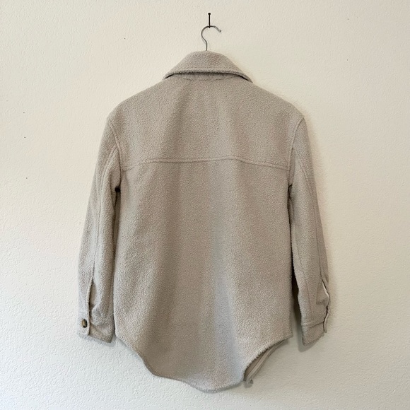 Jackson Rowe Panama Shirt Jacket Ivory XS - Picture 2 of 4